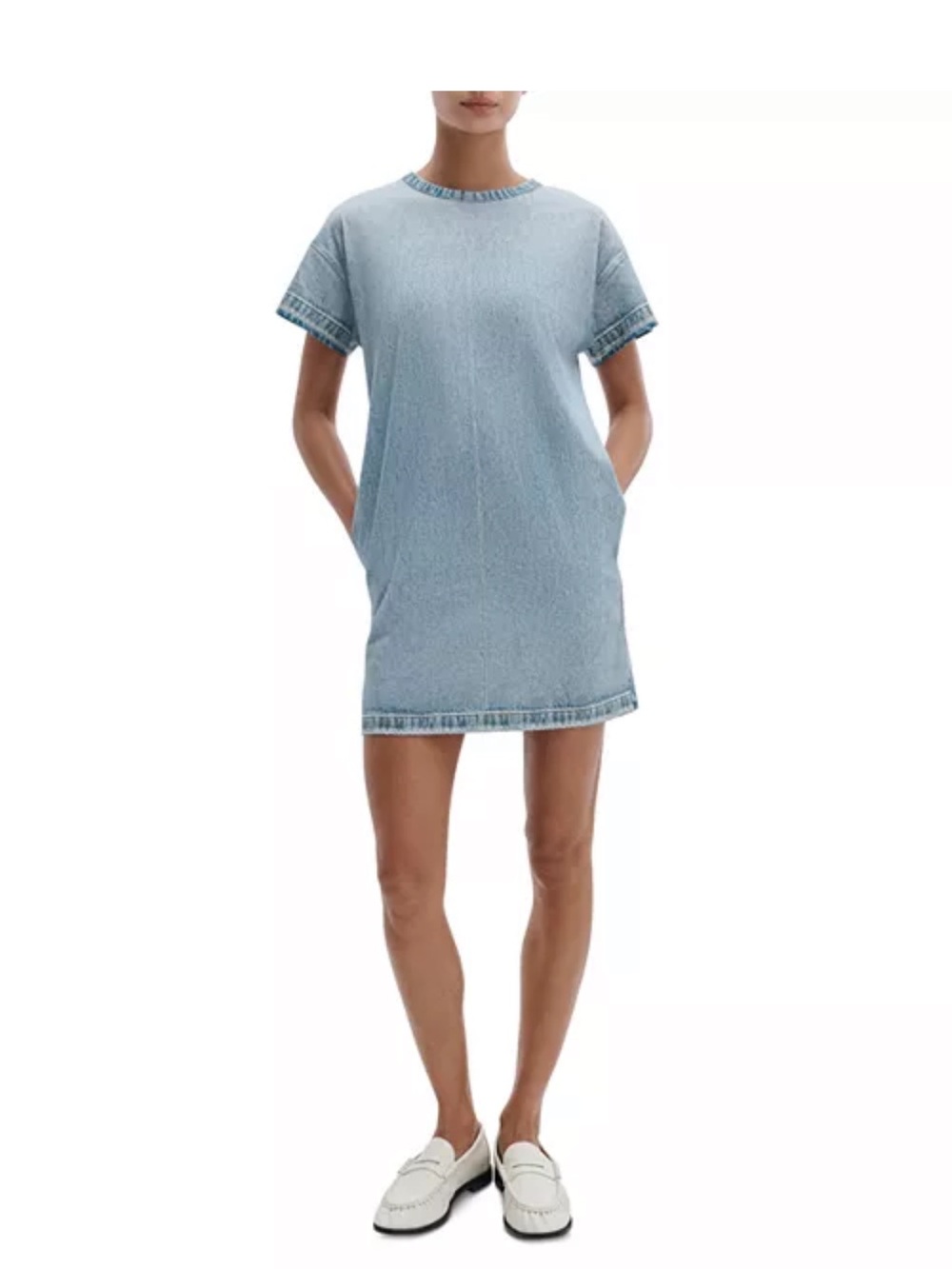 rag & bone Light Blue Miramar dress